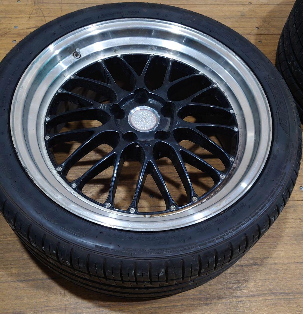 19インチ メッシュホイール レアマイスター 段リム