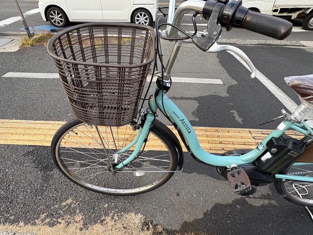 中古ブリヂストン電動アシスト自転車　8.7Ah 大阪　002番