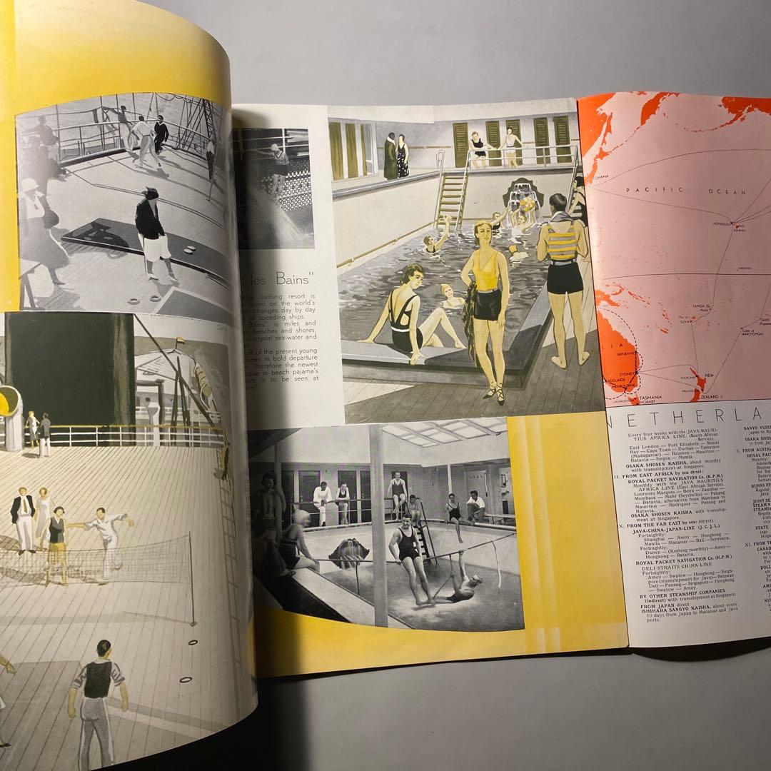 【ビンテージ】1933 The Netherland Indies豪華パンフ