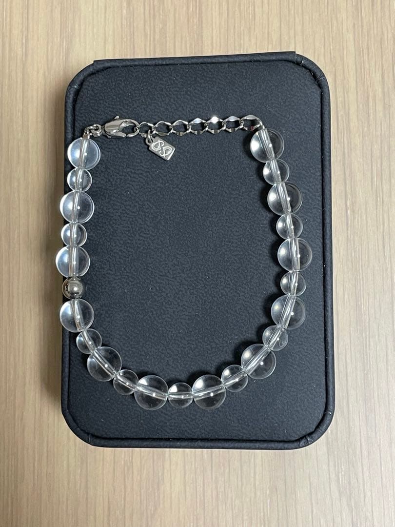 ファイテン水晶コンビブレス17cm