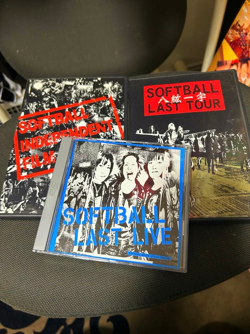 限定５００枚ファンクラブ限定品SOFTBALL LAST LIVE /他②枚