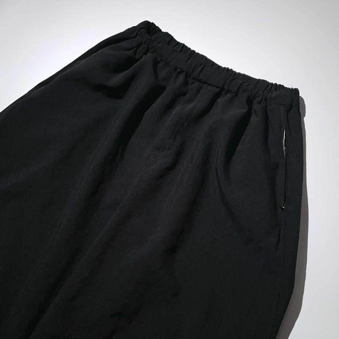 18ss Black COMME des GARCONS ポリ縮寅一パンツ