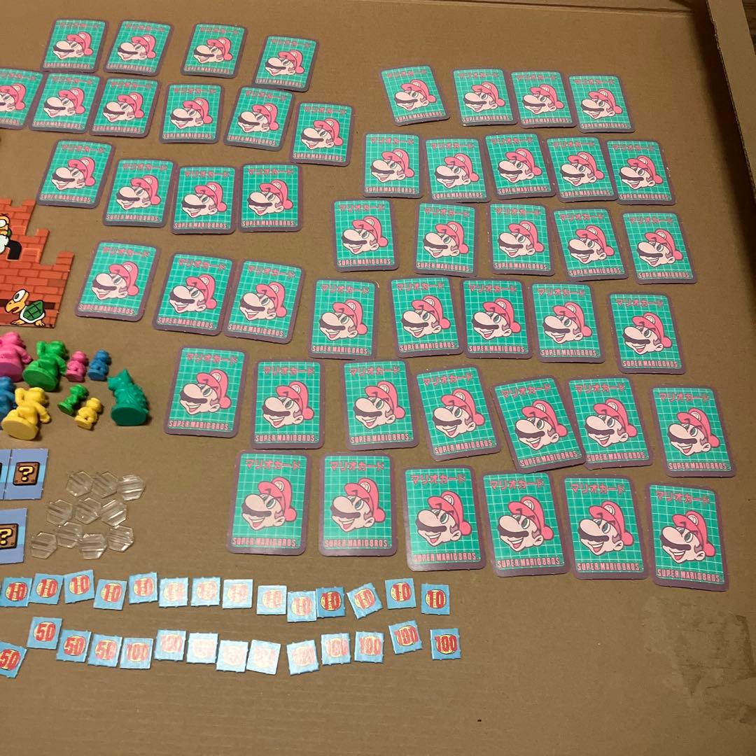 レトロ　ボードゲーム　スーパーマリオ　ブラザーズ