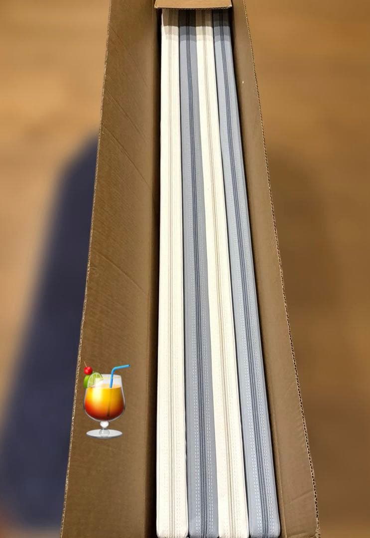 未使用）ケラッタ プレイマット 160×120cm ブルー×ホワイト