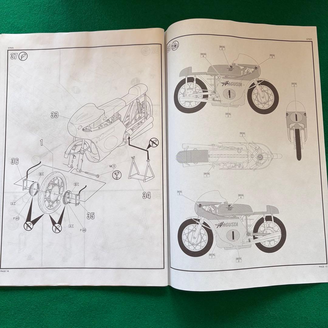 Revell 1/9 MV AGUSTA 500cc プラモデル