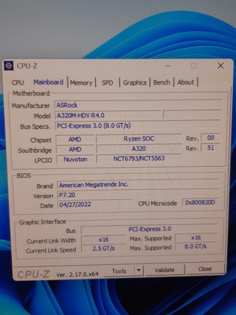自作PC　RYZEN7 2700・8GB・128GB・R7 370・Win11