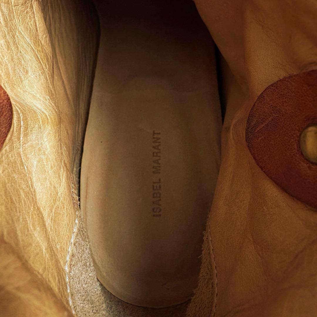 ISABEL MARANT ショートブーツ ウエスタン リペア済み 40