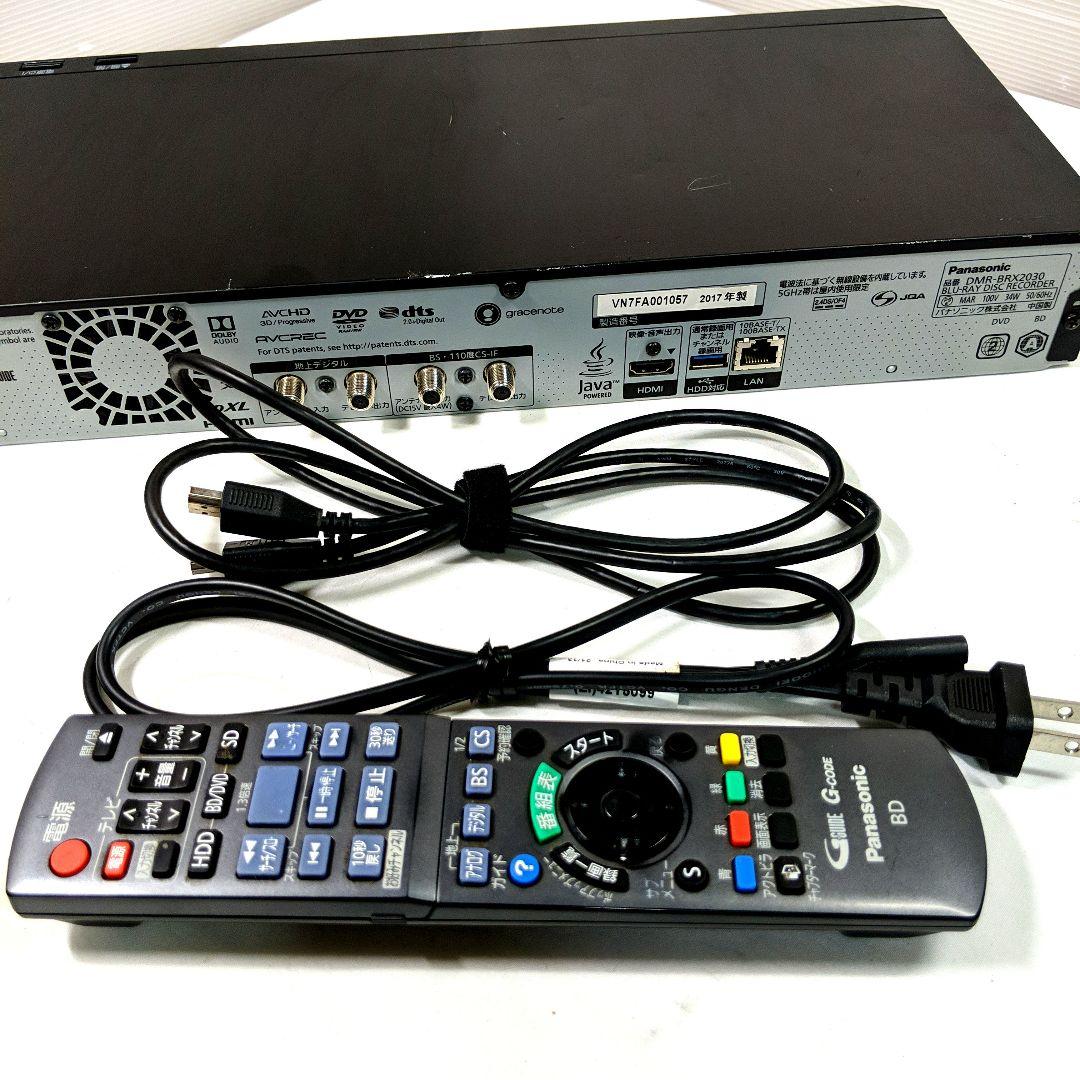 Panasonic ブルーレイレコーダー DMR-BRX2030