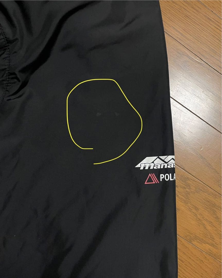 MANASTASH×POLARTEC リバーシブル フリース ナイロンジャケット