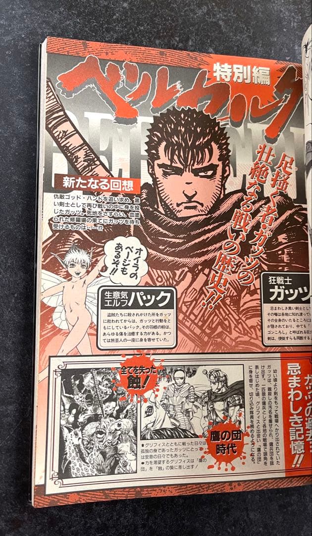 ●ヤングアニマル 1998年 No.14 ●カラー大特集···ベルセルク 特別編