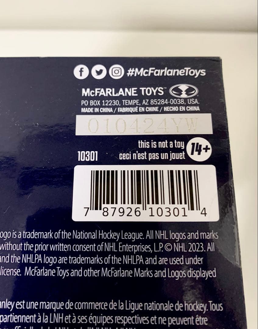 Mcfarlane マクファーレン NHLフィギュア ジャック・アイケル（レア）