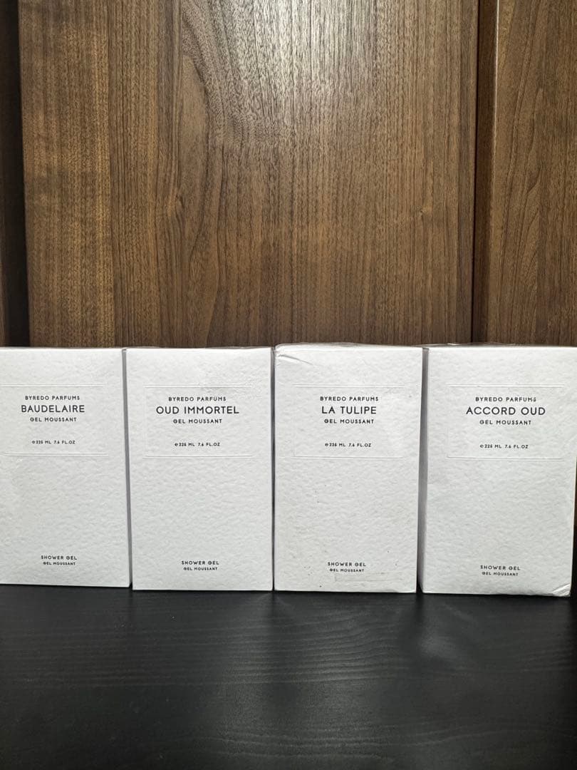 BYREDO シャワージェル 4本セット