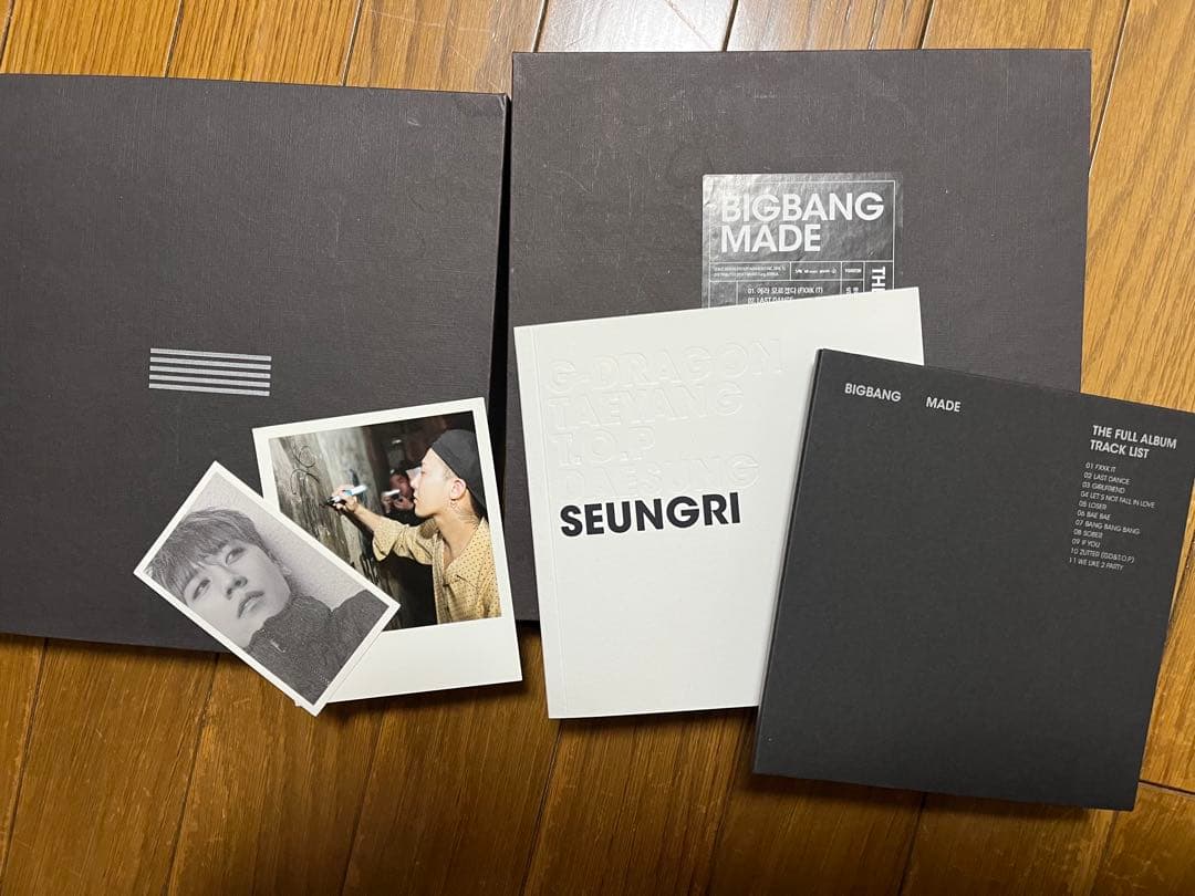 BIGBANG MADE 韓国版 初回盤 キャンバス スンリ　CD ジヨン 希少