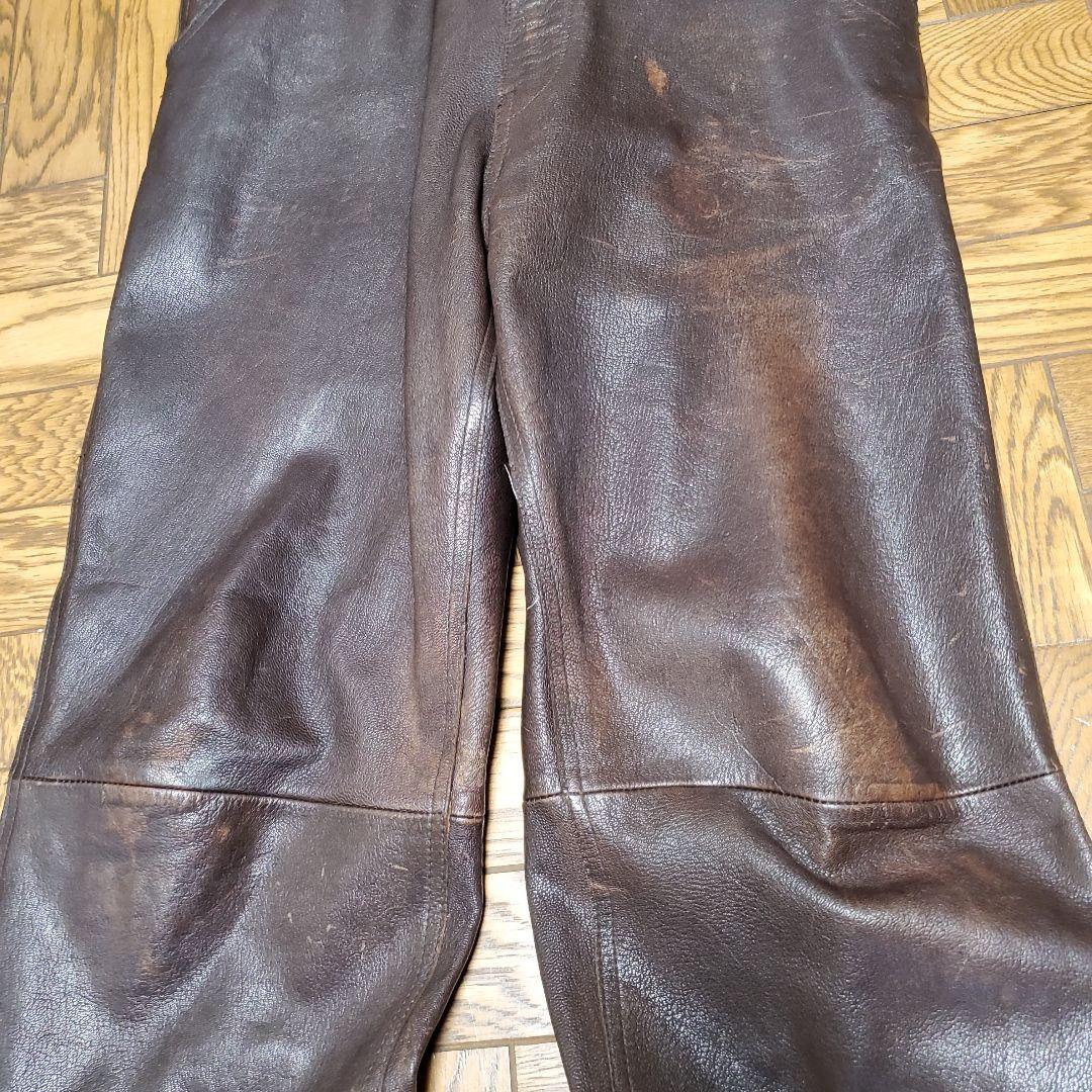 90年代レザーオーバーオール