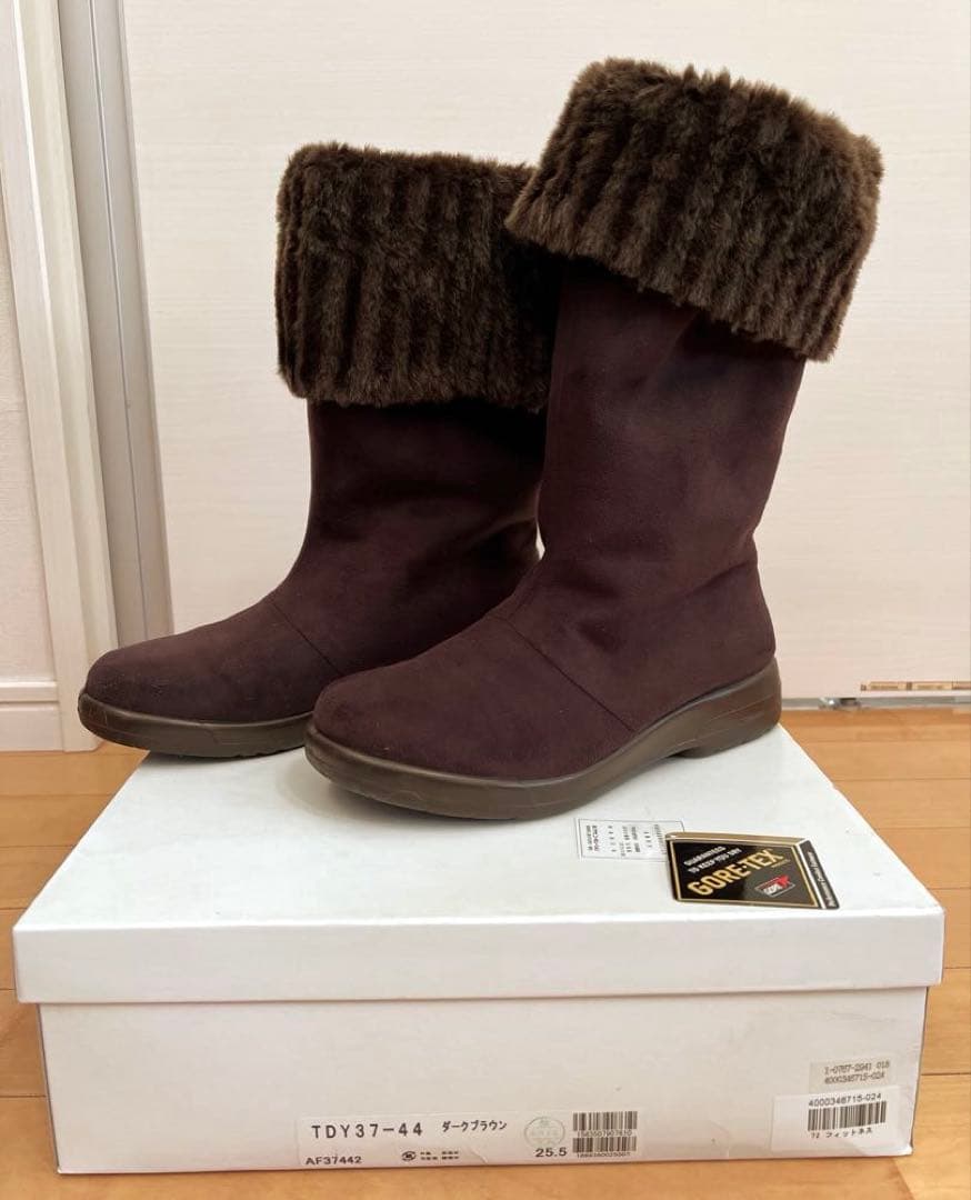 美品！箱付き！ゴアテックス　ブーツ　アサヒ　トップドライ　25.5 大きいサイズ