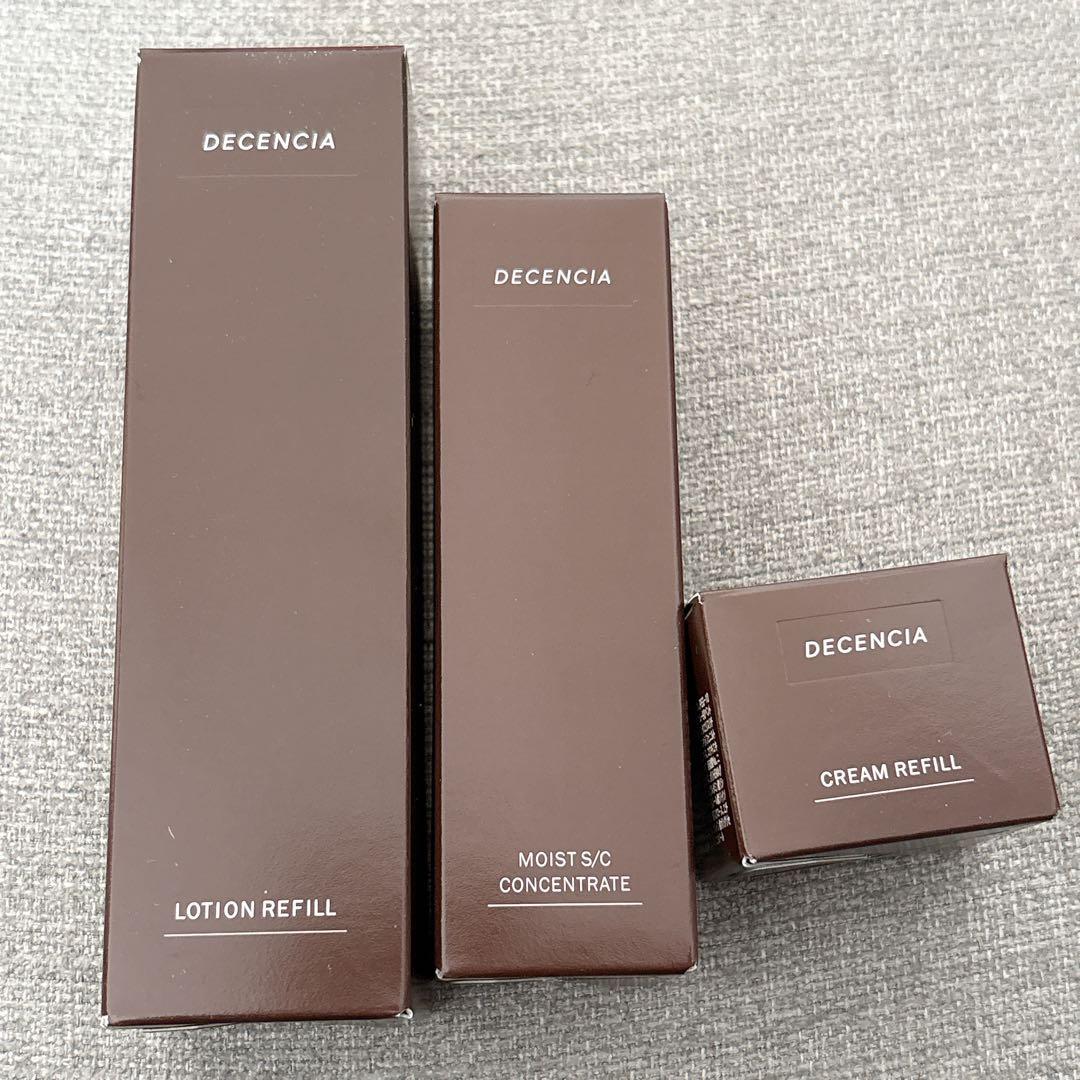 DECENCIA ローション クリーム スキンケアリフィル 3点セット②