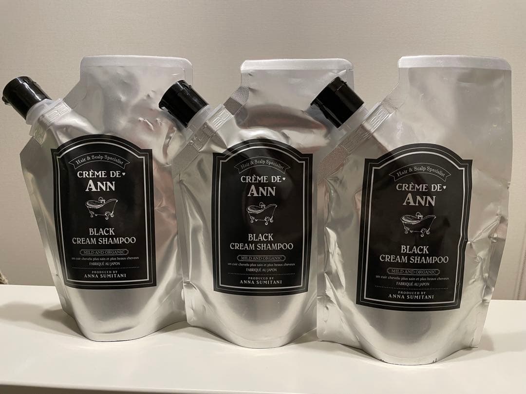 CRÈME DE ANN BLACK CREAM SHAMPOO 3個セット