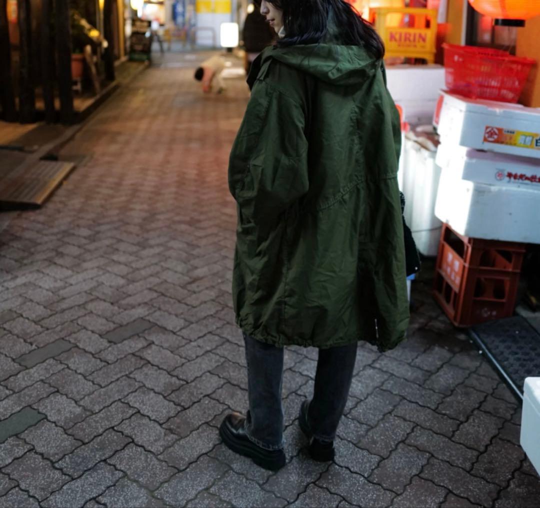 極美品　米軍実物 M51 フィッシュテールパーカー モッズコート L