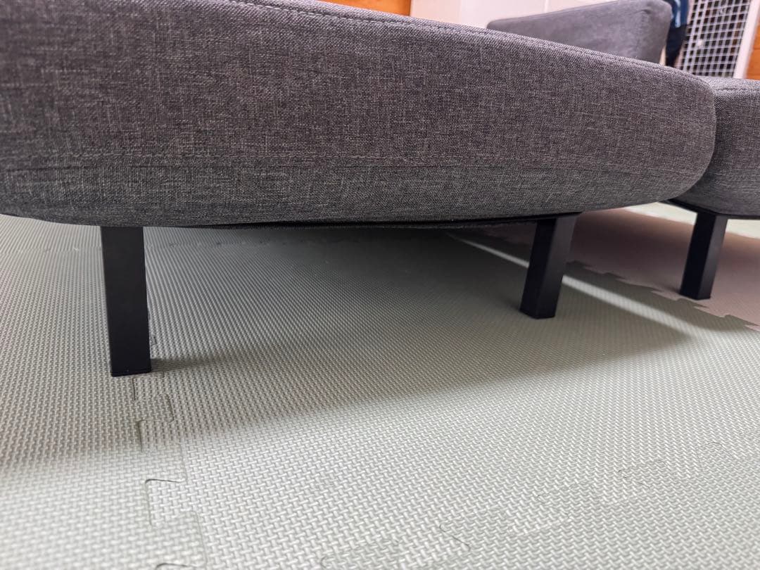 ロウヤ　2人掛けソファベッド　LOWYA ダークグレー