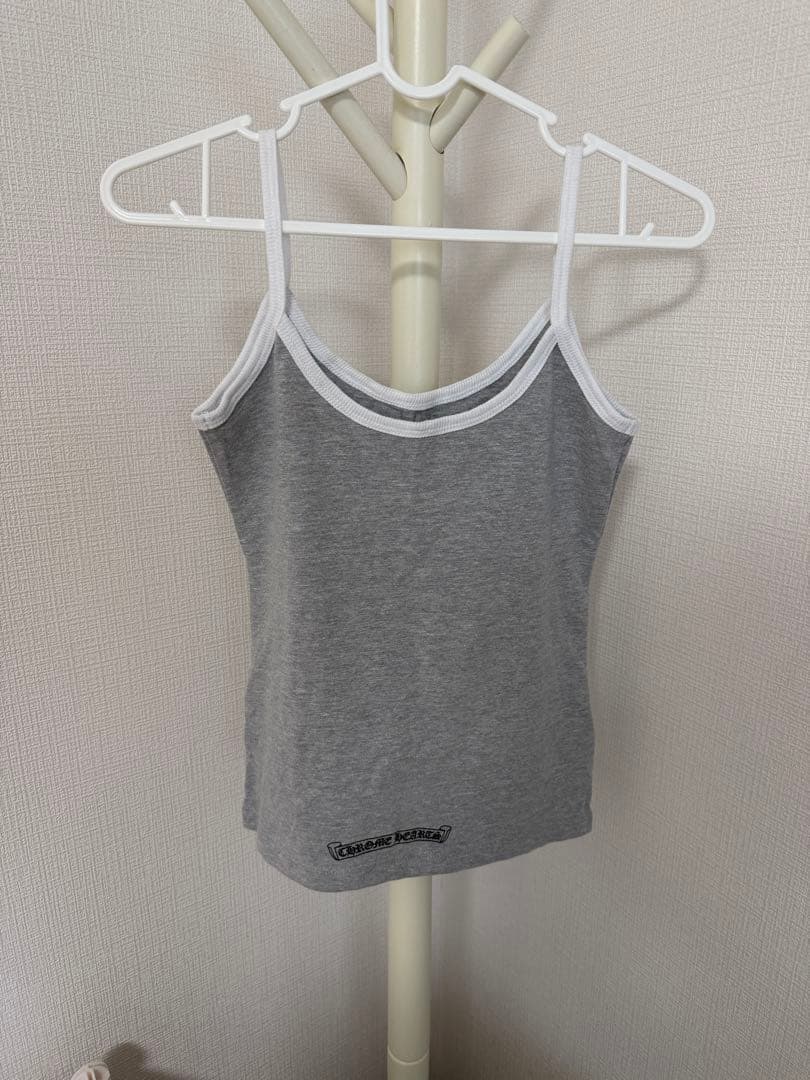 CHROME HEARTS グレー キャミソール