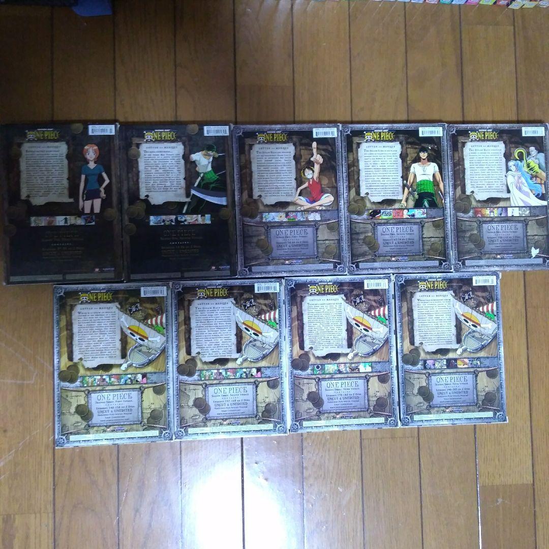 ワンピース　英語版　漫画　1～70巻＆DVD9セット