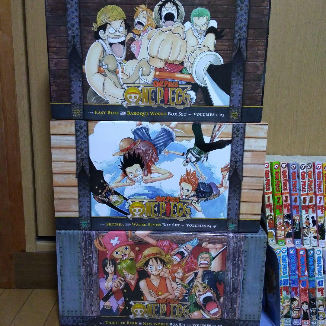 ワンピース　英語版　漫画　1～70巻＆DVD9セット