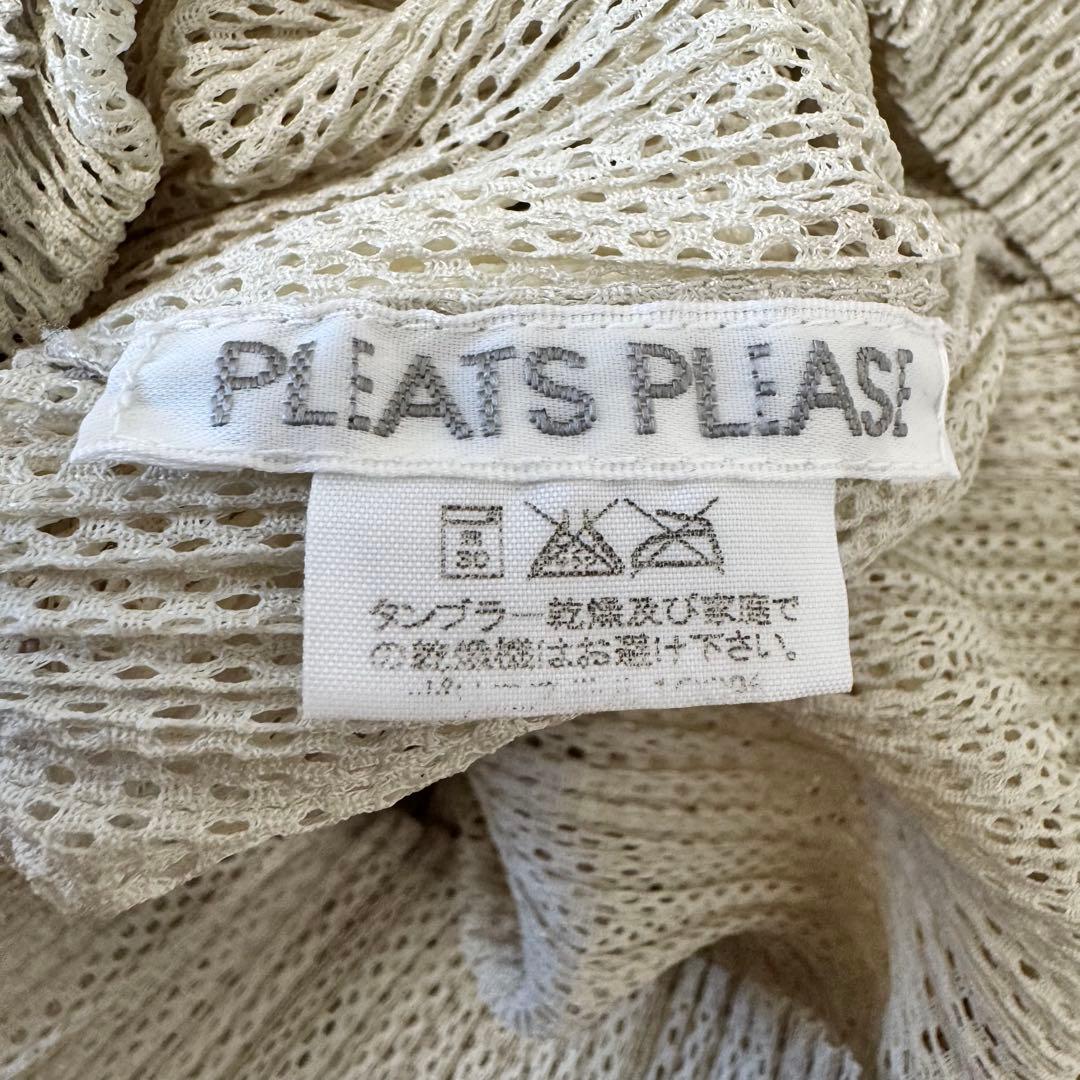 美品✨PLEATS PLEASE バイカラー　ノースリーブ　チュニック　トップス