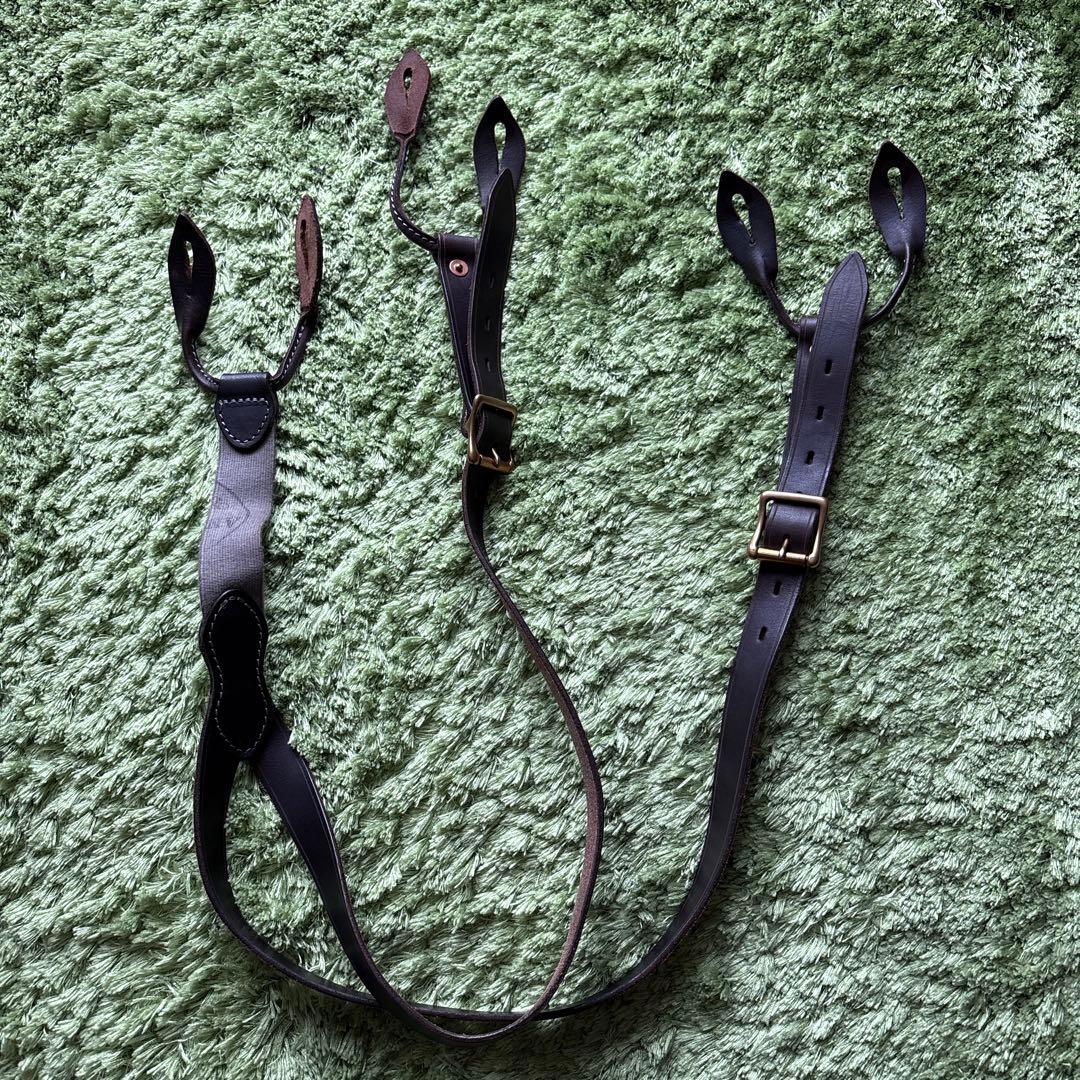 vasco レザーサスペンダー　はりちゅう様