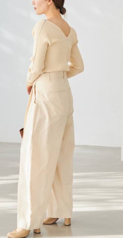 plage バルーンチノパンツ