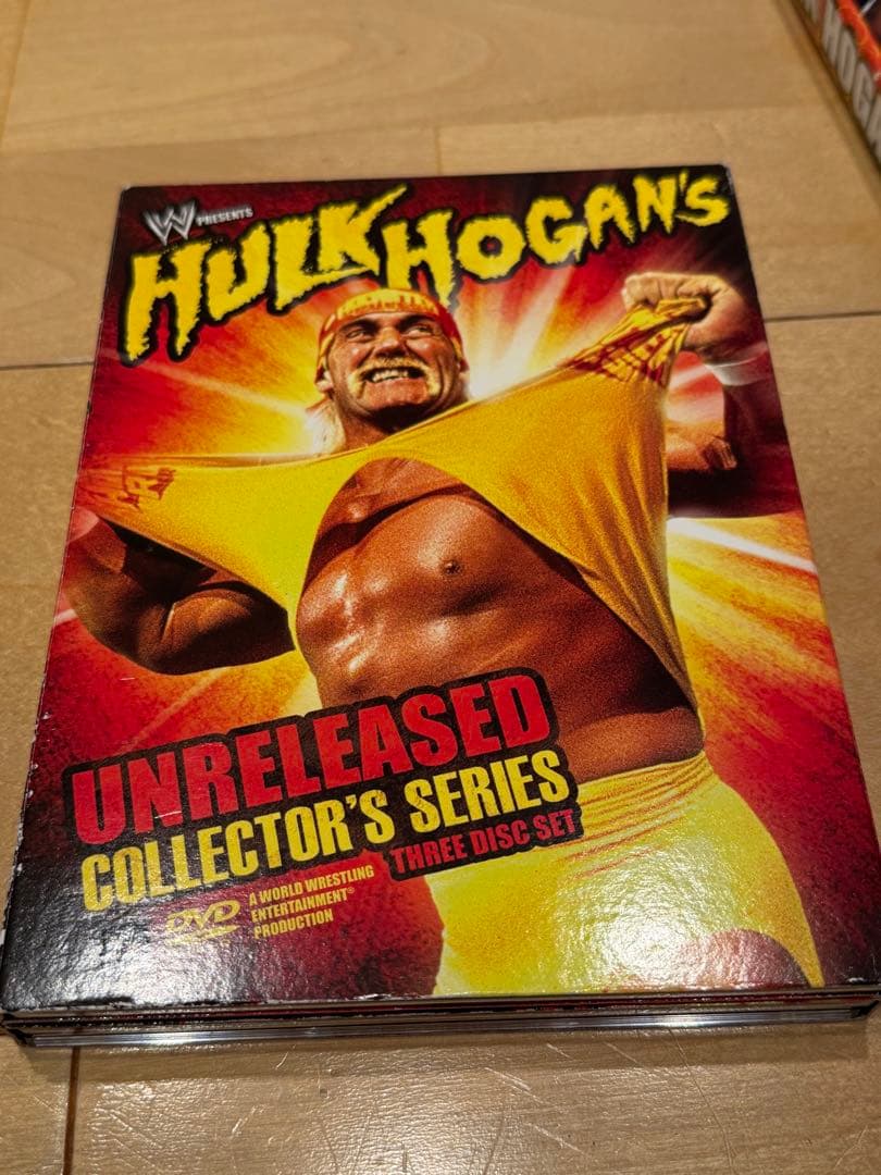 ハルクホーガン プロレスDVDセット　プレイヤー付き(新品)