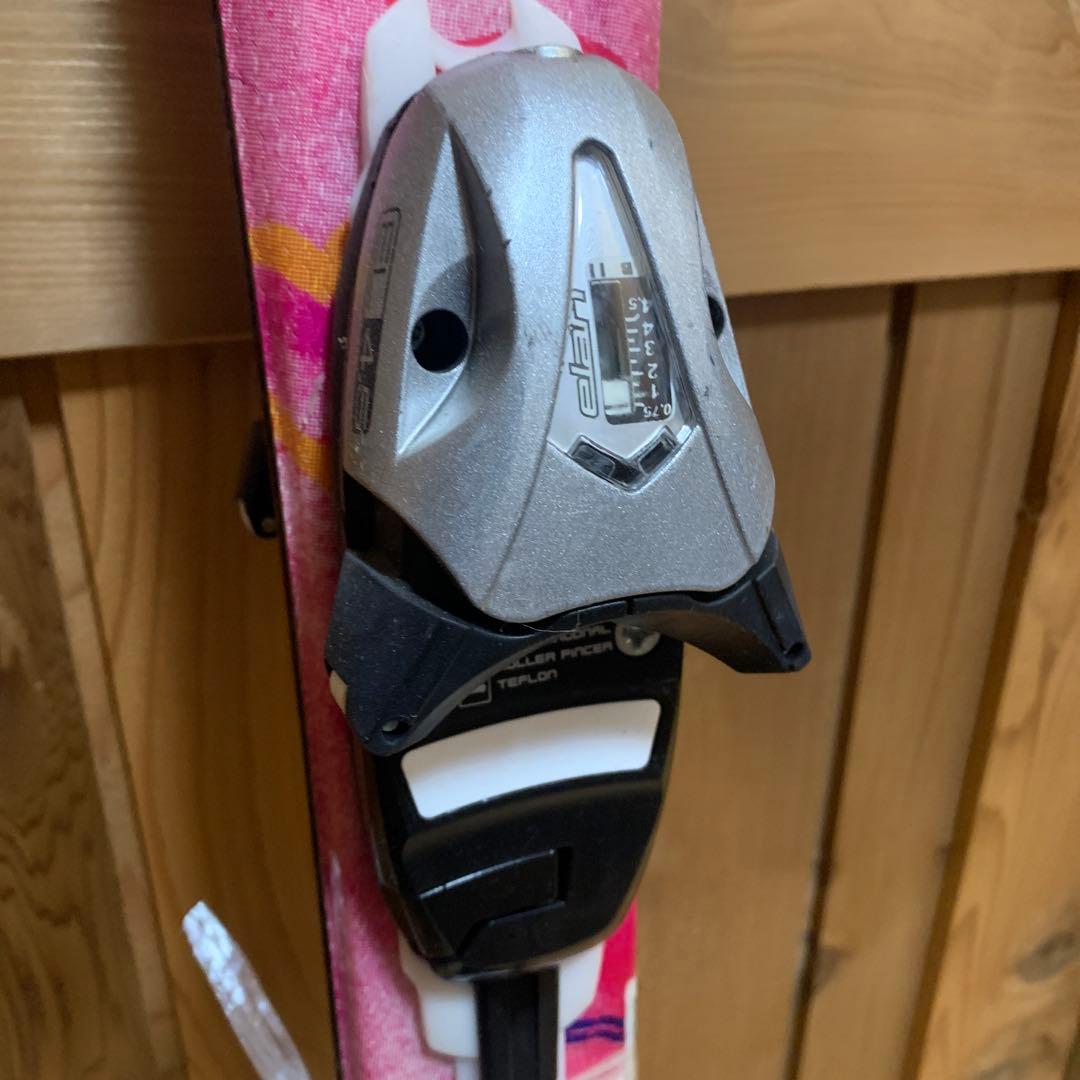 あ*る様 子供用スキー 板ピンクデザイン