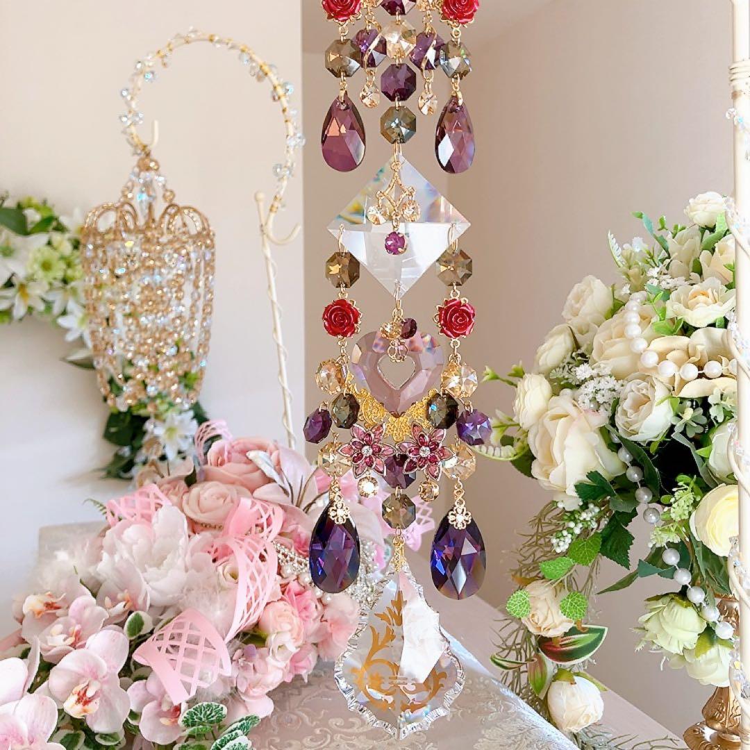 おばこ丸様♡*.スワロフスキー♡サンキャッチャー♡