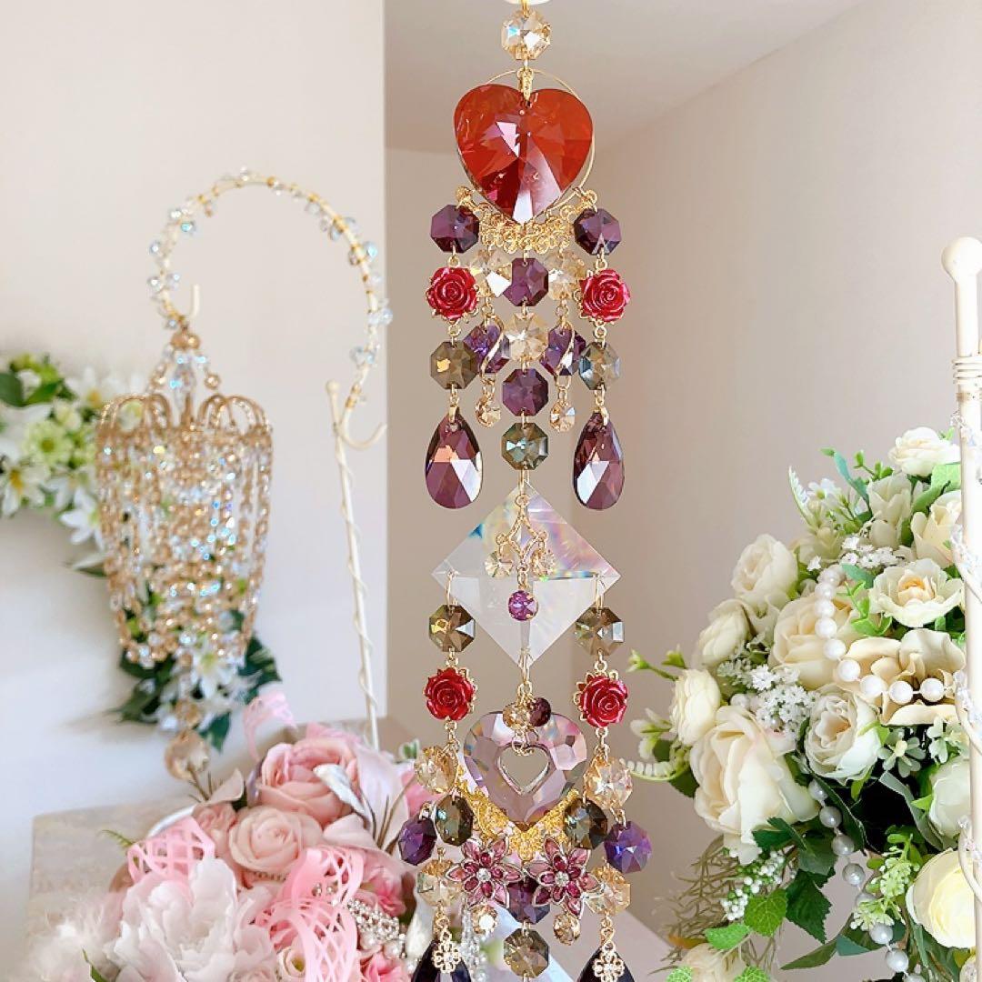 おばこ丸様♡*.スワロフスキー♡サンキャッチャー♡