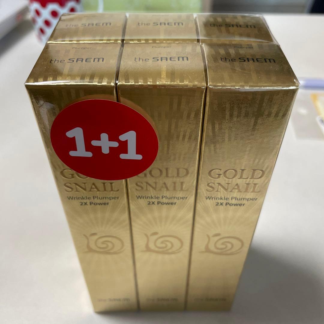 クレンジング・メイク落とし the SAEM Gold Snail Wrinkle Plumper