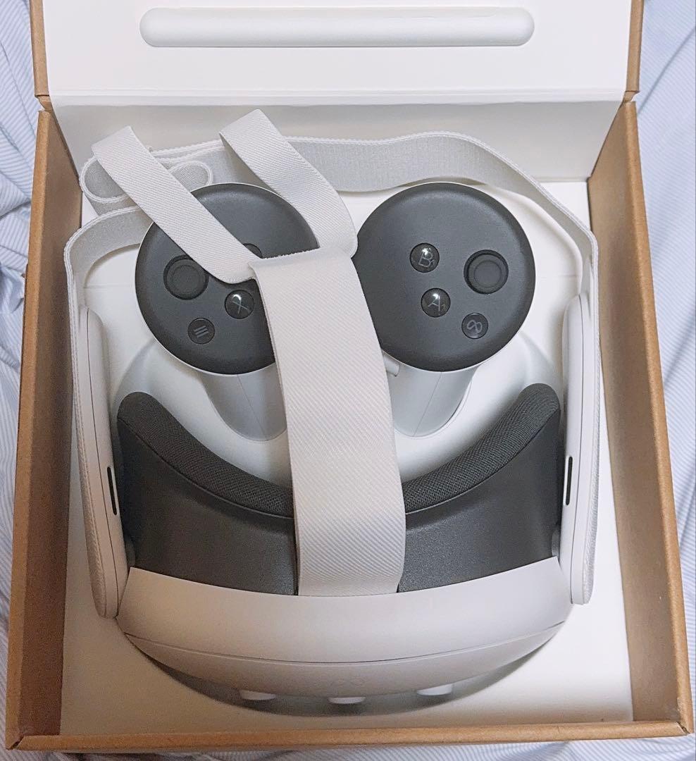  Quest 3 VRヘッドセット 128GB本体+アクセサリー各種6点