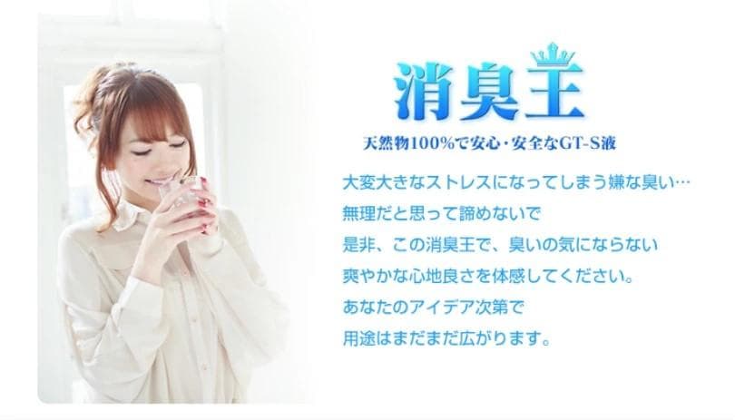 消臭王GT-S 液体・無臭 ２０リットル これぞ本物 あらゆる悪臭を完全分解