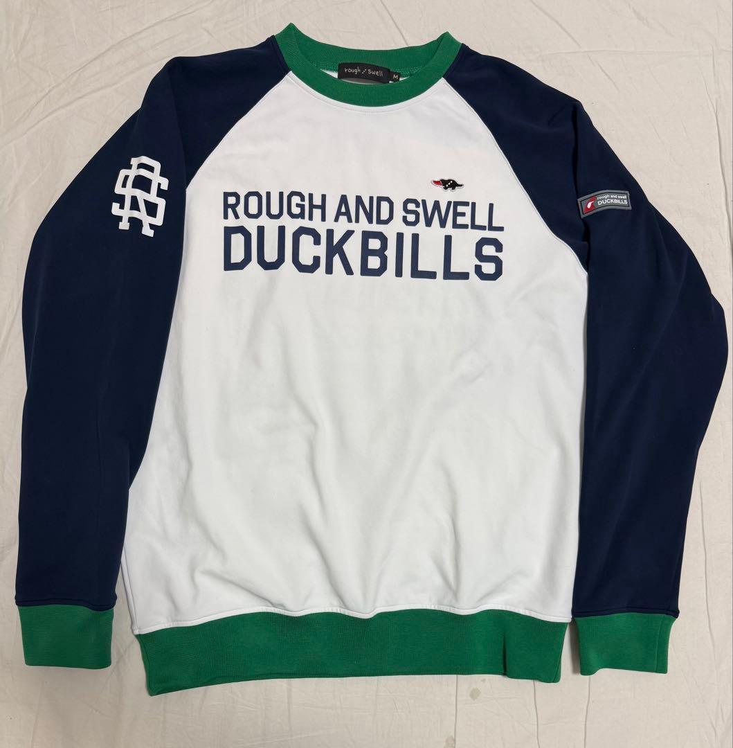 ラフアンドスウェル ロゴ入り スウェットシャツ 男性用 Mサイズ