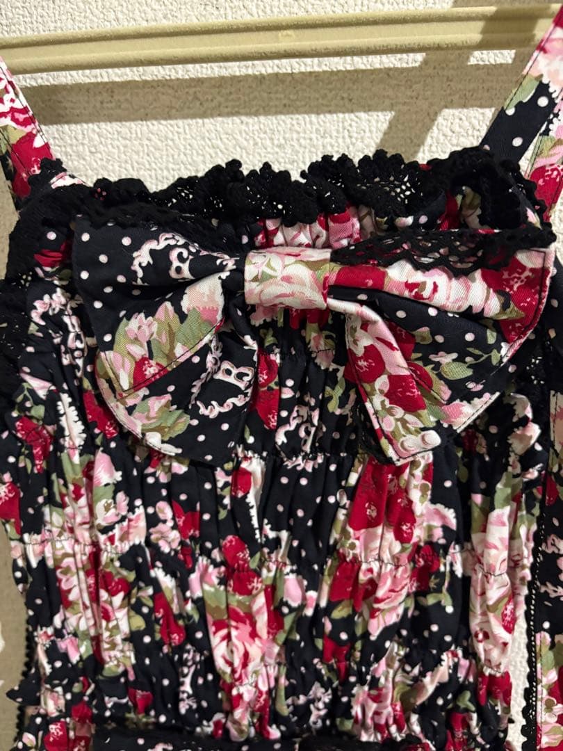 BABY，THE STARS SHINE BRIGHT シュガーブーケ柄　JSK