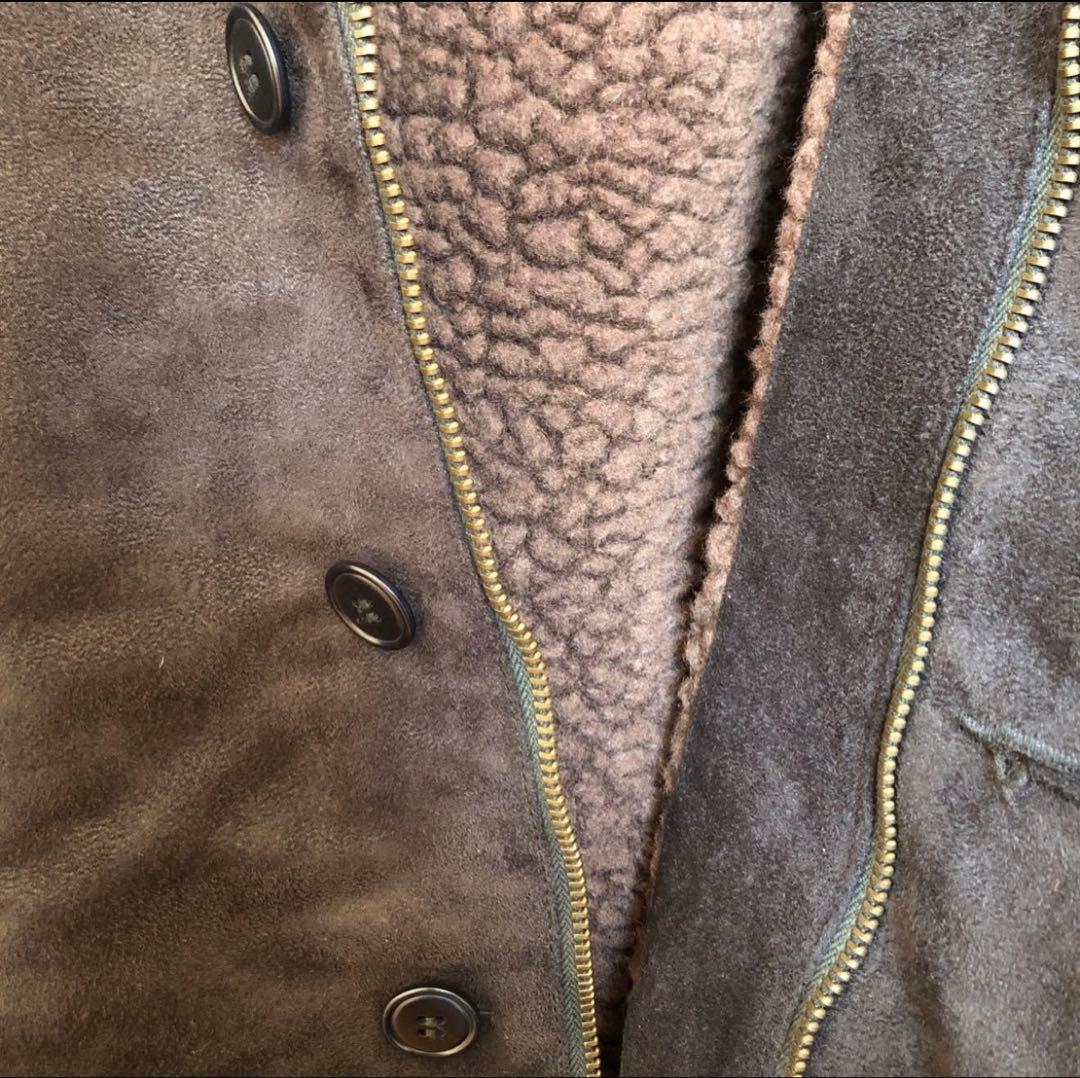 STEVENSON OVERALL N-1 デッキジャケット ヌバック調