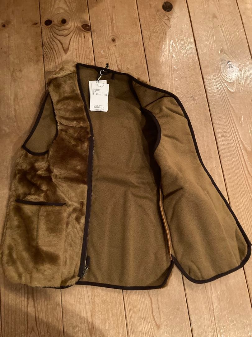 Barbour ファー ライナー ベスト 新品ダグ付き