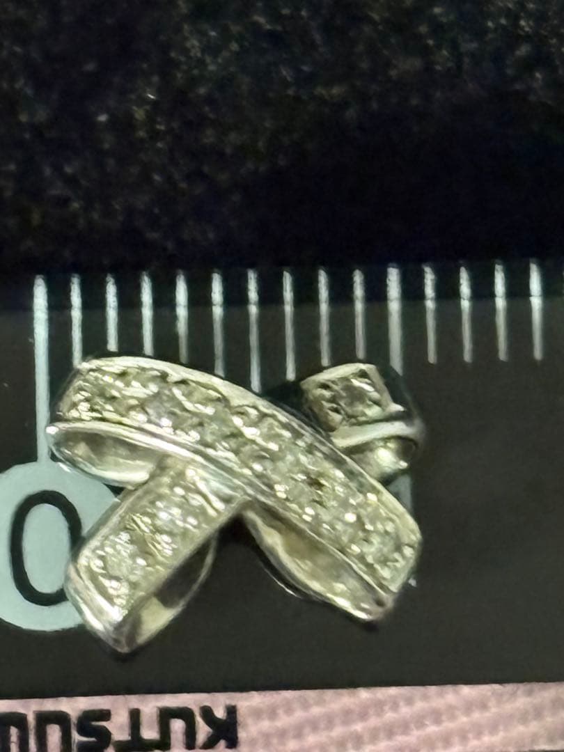 Pt900 ダイヤモンド ネックレス トップのみ 0.06ct