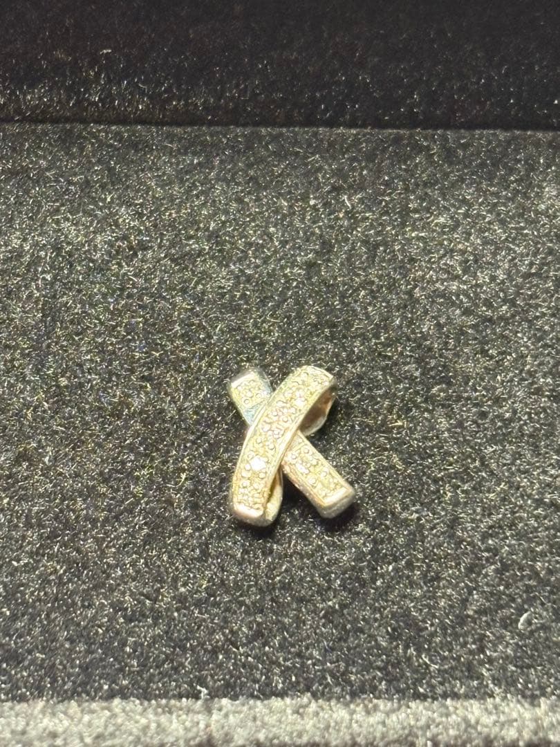 Pt900 ダイヤモンド ネックレス トップのみ 0.06ct