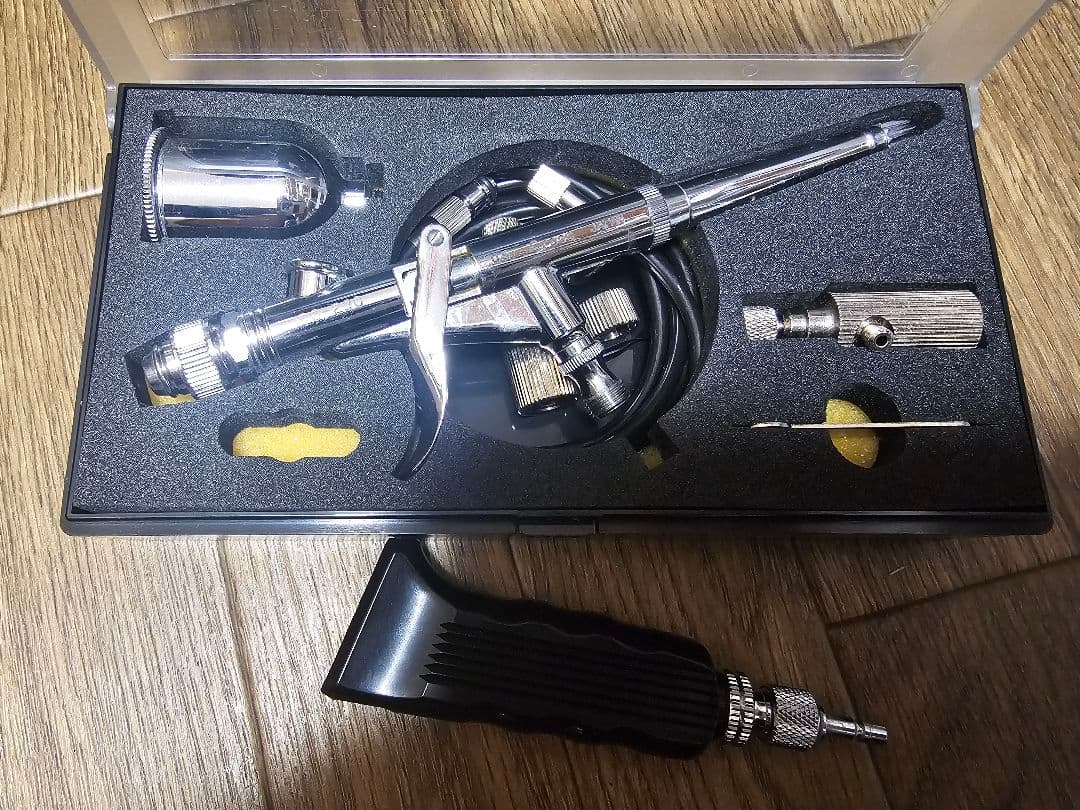 TAMIYA、MR.HOBBY、エアテックス、造形村エアブラシセット