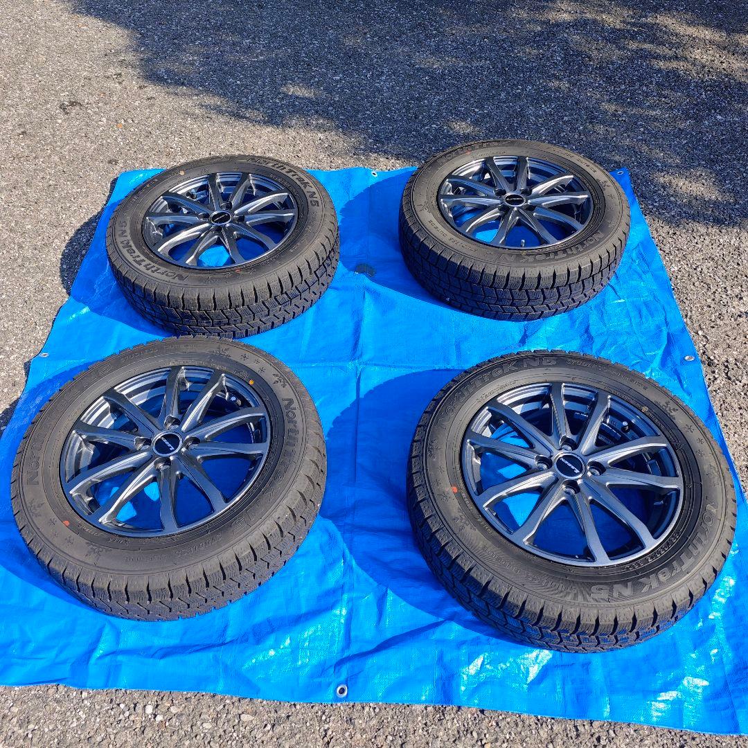 O*i様 185/65R15 NorthTreyN5 スタッドレスタイヤホイール