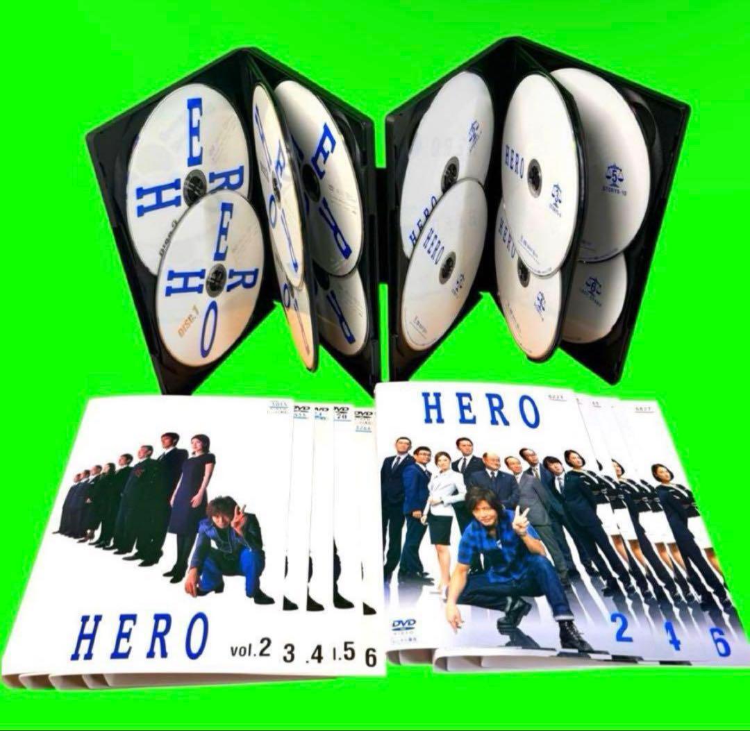HERO season1+2+劇場版2作+特別編 レンタルDVD 全話完結セット