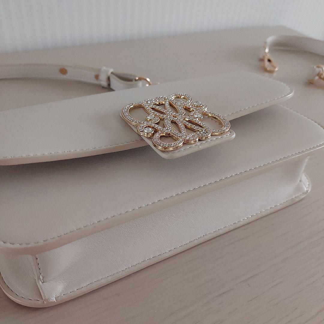 RANDA モノグラムビジューマルチWAYレクタングルバッグ