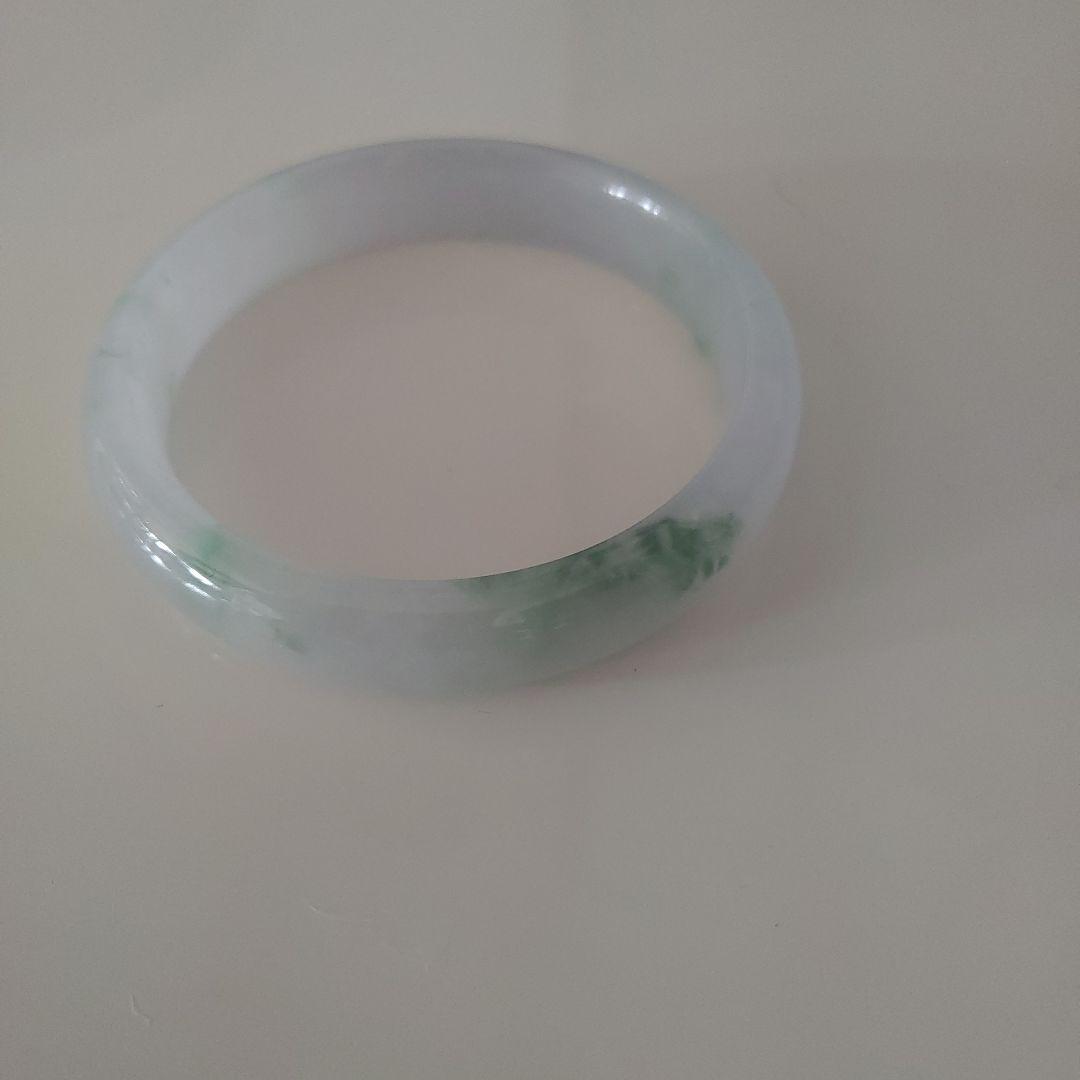 青緑色翡翠バングル