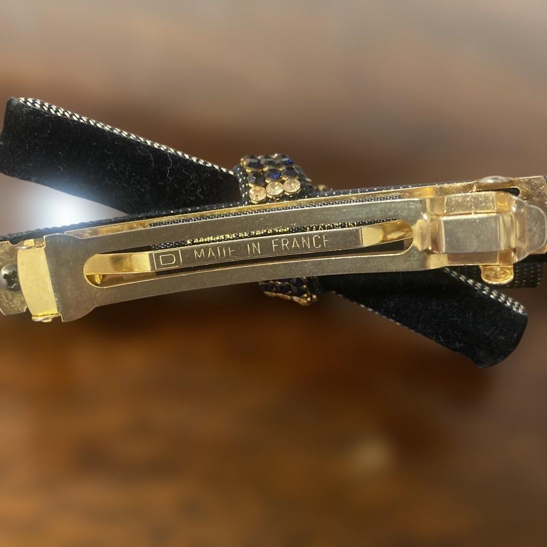 希少　アレクサンドル　デニムバレッタ