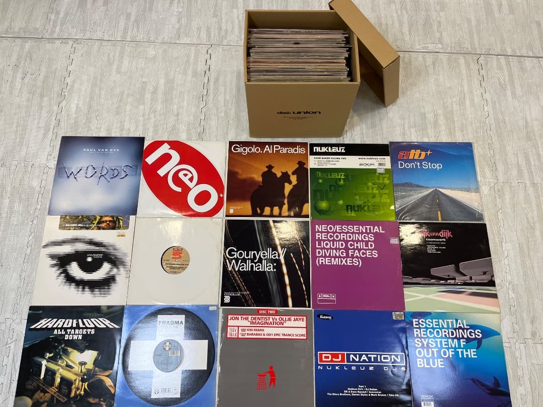 レコード 90枚セット売り　プログレッシブハウス/テクノ/トランス系