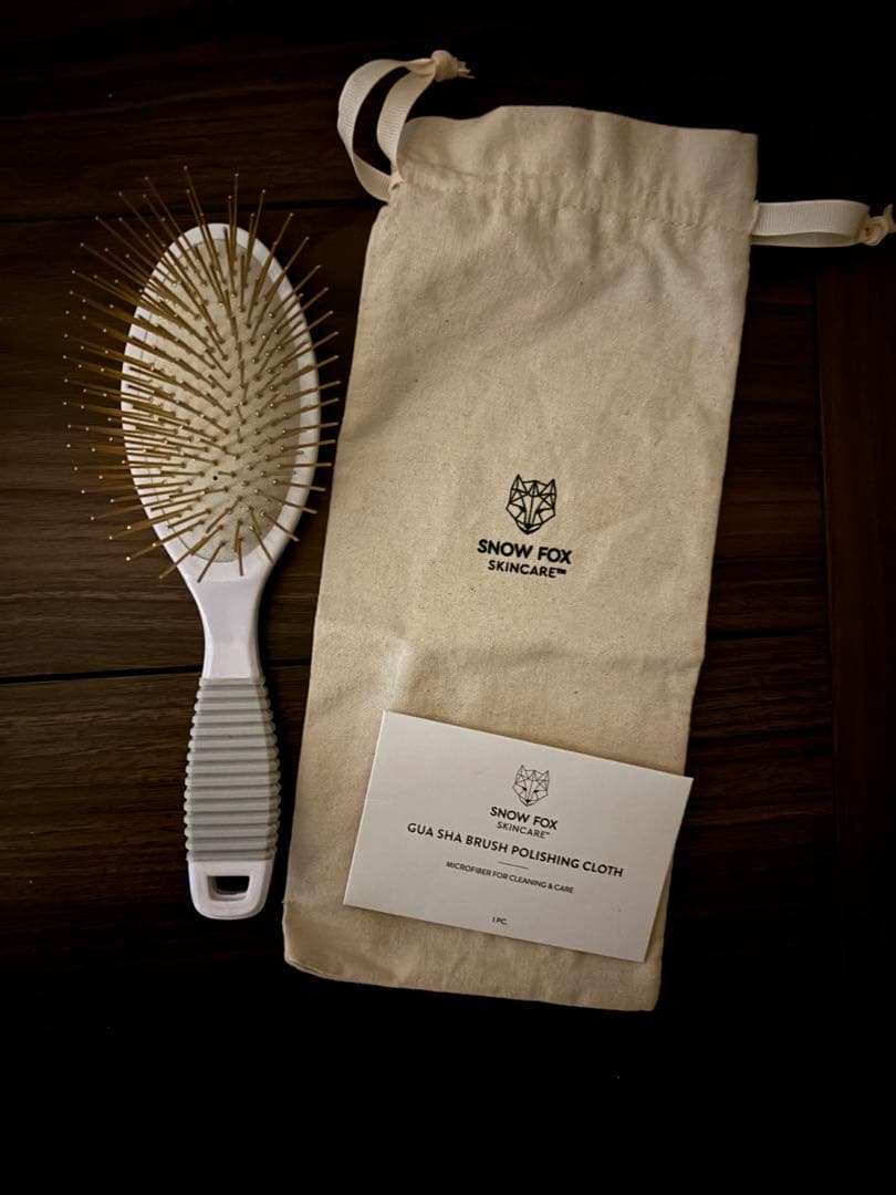 【美品】 FOX 24Kゴールド スカルプブラシ